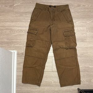 Vintage Old Navy Brown Men's Cargo Pants
